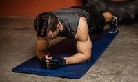 Harbinger Anti-Microbial DuraFoam Fitness Mat - Blauw-3