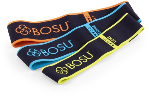 Bosu Weerstandsband Set - Fabric Resistance Band Pack - Set van 3