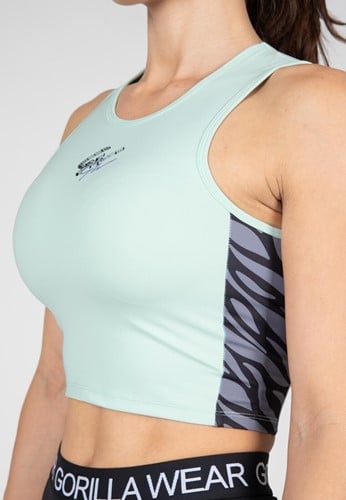 Gorilla Wear Zion Crop Top - Groen 3