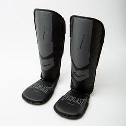 Everlast Prospect Jeugd Scheenbeschermers - Zwart/Grijs