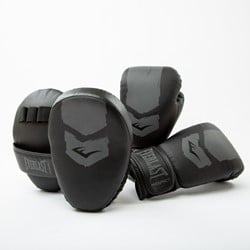 Everlast Prospect 2 Pad Kit - Bokshandschoenen & Pad - Zwart/Grijs - Tweedekans
