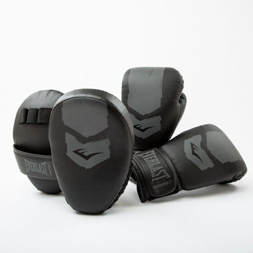 Everlast Prospect 2 Pad Kit - Bokshandschoenen & Pad - Zwart/Grijs - Tweedekans