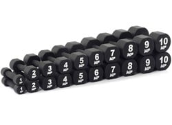 Muscle Power PU Dumbbell Set - 2 x 1 t/m 10 kg