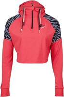Gorilla Wear Zion Cropped Hoodie - Rood - foto 4