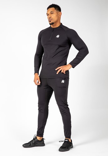 Gorilla Wear Hamilton Hybrid Trainingsbroek - Zwart