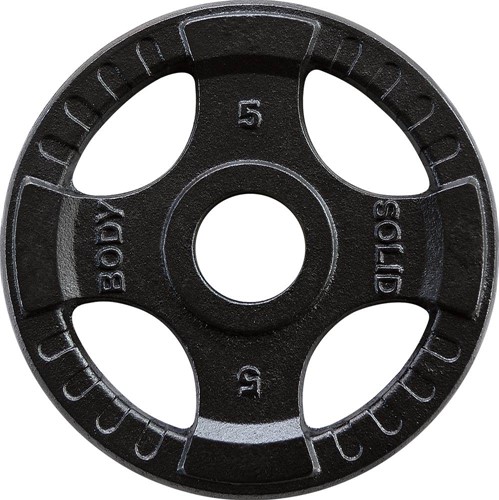 Body-Solid Olympische Gietijzeren Halterschijf - 5 kg