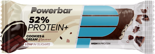 Powerbar 52% Protein+ Bar - 20 x 50 gr - Cookies & Cream-2