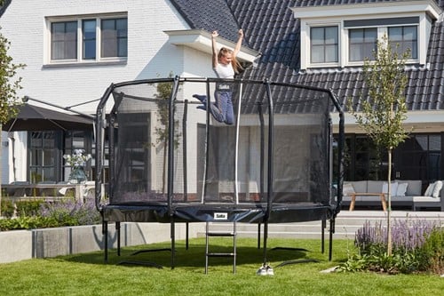 Salta First Class Trampoline met Veiligheidsnet - 427 cm - Zwart