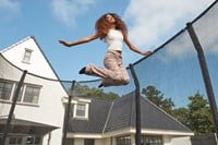 Salta First Class Trampoline met Veiligheidsnet - 251 cm - Groen