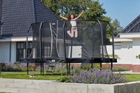 Salta First Class Trampoline met Veiligheidsnet - 366 x 214 cm - Zwart