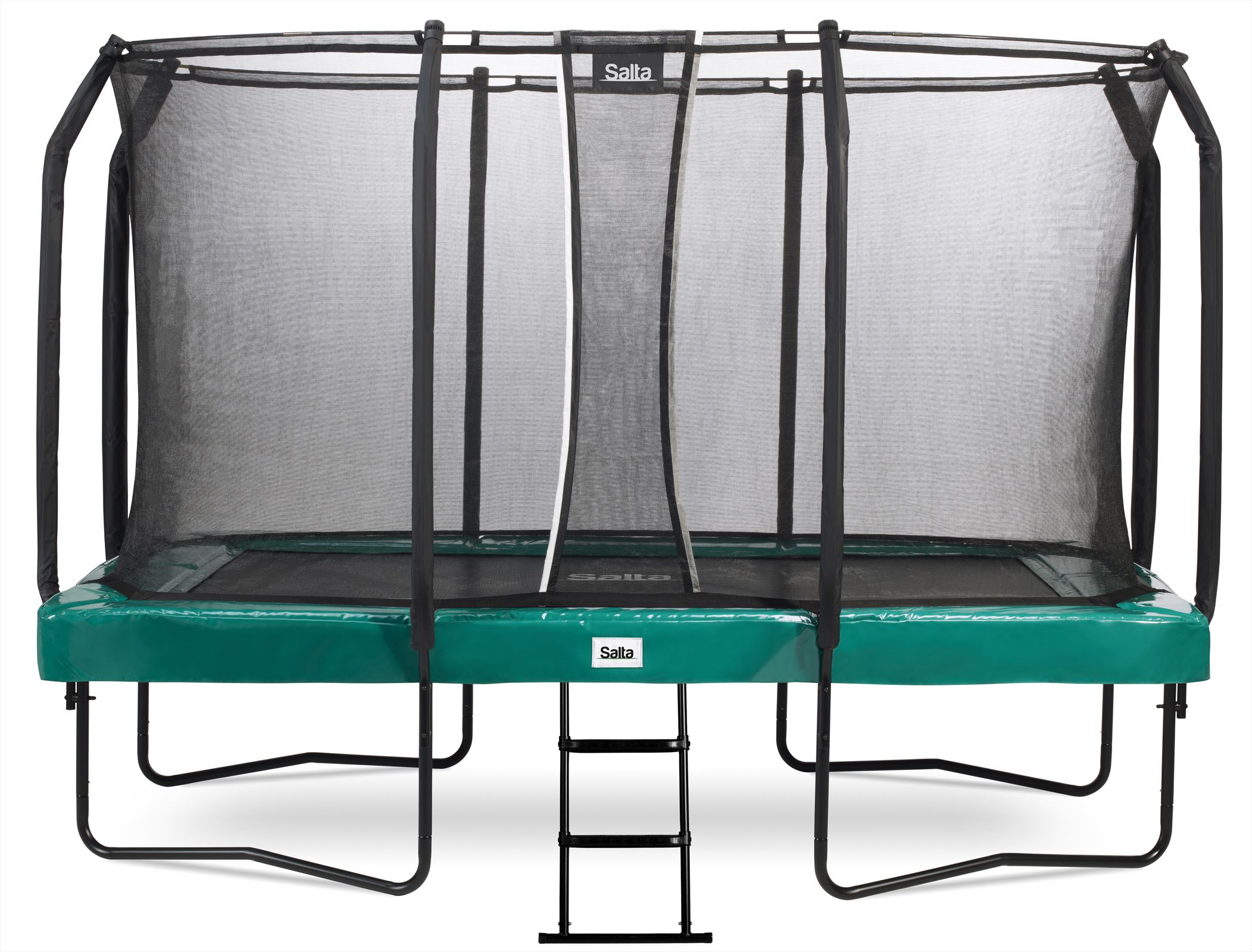 Salta First Class Trampoline met Veiligheidsnet - 366 x 214 cm - Groen