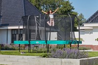 Salta First Class Trampoline met Veiligheidsnet - 427 x 244 cm - Groen