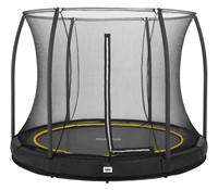 Salta Comfort Edition Ground Trampoline met Veiligheidsnet - 305 cm - Zwart-2