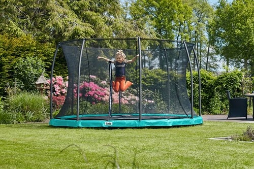 Salta Comfort Edition Ground Trampoline met Veiligheidsnet - 213 cm - Groen