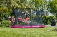Salta Comfort Edition Ground Trampoline met Veiligheidsnet - 213 cm - Roze