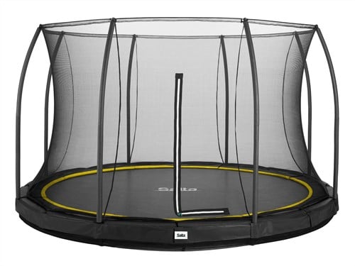 Salta Comfort Edition Ground Trampoline met Veiligheidsnet - 366 cm - Zwart-2