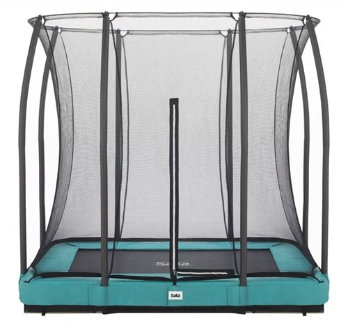 Salta Comfort Edition Ground Trampoline met Veiligheidsnet - 153 x 214 cm - Groen-2