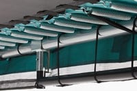 Salta - Comfort Edition Ground Trampoline met Veiligheidsnet - 153 x 214 cm - Groen