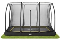 Salta Comfort Edition Ground Trampoline met Veiligheidsnet - 305 x 214 cm - Zwart