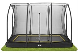 Salta Comfort Edition Ground Trampoline met Veiligheidsnet - 305 x 214 cm - Zwart
