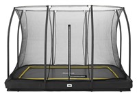 Salta Comfort Edition Ground Trampoline met Veiligheidsnet - 305 x 214 cm - Zwart-2