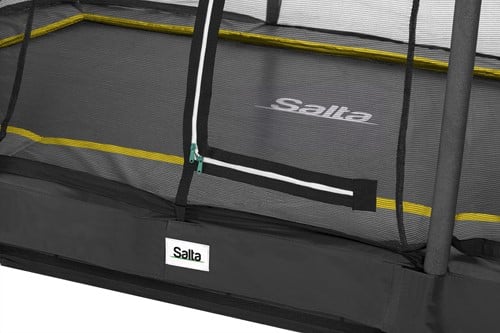 Salta Comfort Edition Ground Trampoline met Veiligheidsnet - 366 x 244 cm - Zwart-3