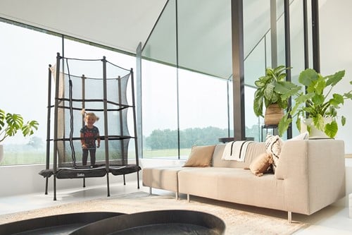 Salta Premium Edition Trampoline met Veiligheidsnet - Zwart - 183 cm