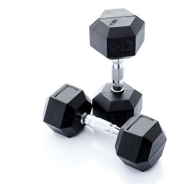 Muscle Power Hexa Dumbell - 5 kg - Per Stuk