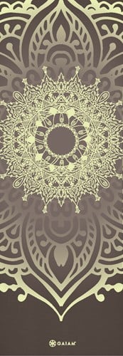 Gaiam Yoga Mat - Cool Matcha Sundial Layers - 5 mm
