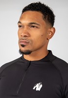 Gorilla Wear Hybrid Long Sleeve - Zwart