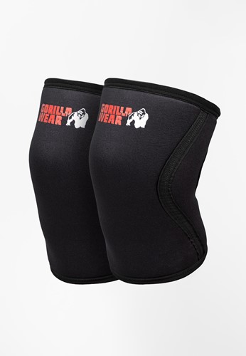 Gorilla Wear Knee Sleeves - 7mm - Zwart