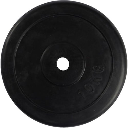 VirtuFit Rubberen Halterschijf - Halter gewicht - 30 mm - 10 kg
