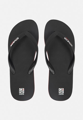 Gorilla Wear Gwear Teenslippers - Zwart-3