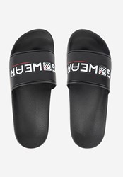 Gorilla Wear Gwear Badslippers - Slides - Zwart
