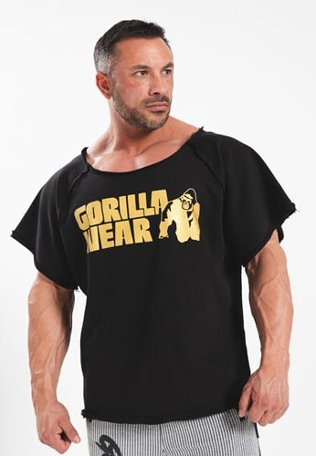 Gorilla Wear Classic Work Out Top - Zwart/Goud