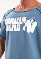 Gorilla Wear Classic Work Out Top - Coronet blauw - logo