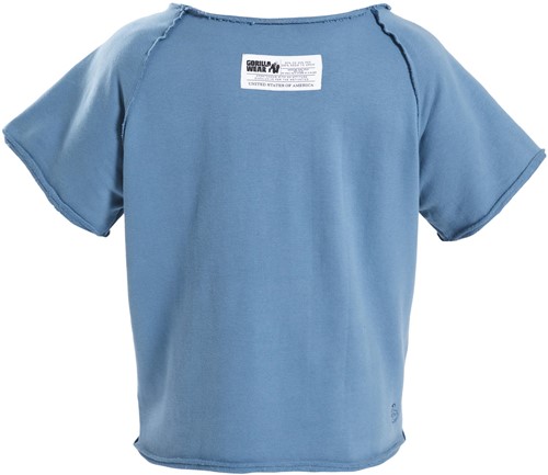 Gorilla Wear Classic Work Out Top - Coronet blauw - back