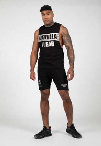 Gorilla Wear Lopez Drop Armhole Tank Top - Zwart-3