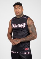 Gorilla Wear Clayton Tank Top - Zwart/Rood - L
