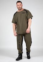 Gorilla Wear Augustine Old School Work Out Top - Legergroen-3