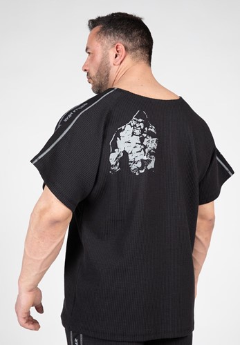 Gorilla Wear Buffalo Old School Workout T-Shirt - Zwart/Grijs-2