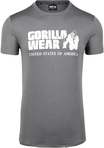 Gorilla Wear Classic Training T-shirt - Grijs Gemêleerd