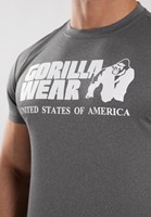 Gorilla Wear Classic Training T-shirt - Grijs Gemêleerd