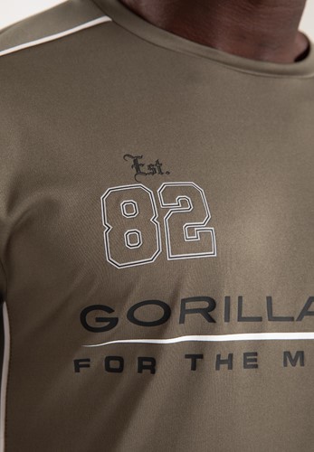 Gorilla Wear Broxton T-shirt - borstlogo