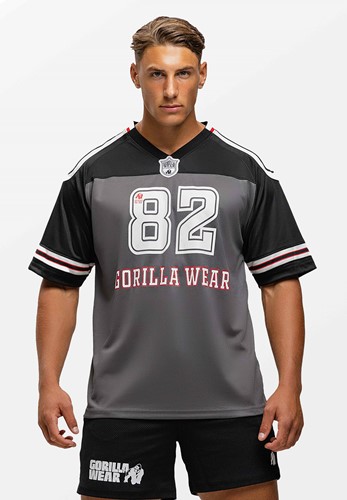 Gorilla Wear Tyler Football Jersey - Zwart/Wit