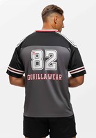Gorilla Wear Tyler Football Jersey - Zwart/Wit-2