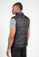 Gorilla Wear Irvine Puffer Vest - Bodywarmer - Zwart-2