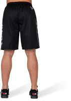 Gorilla Wear Functional Mesh Shorts - Zwart/Wit-3