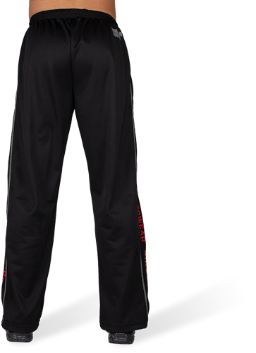 Gorilla Wear Functional Mesh Trainingsbroek - Zwart/Rood-3