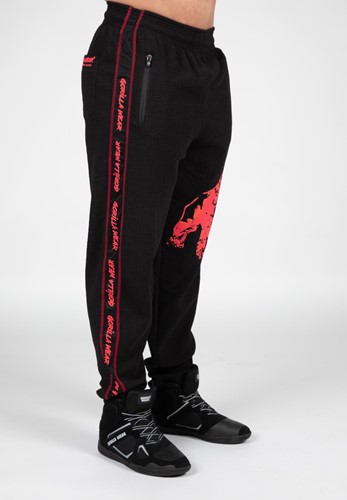 buffalo-old-school-workout-pants-black-red